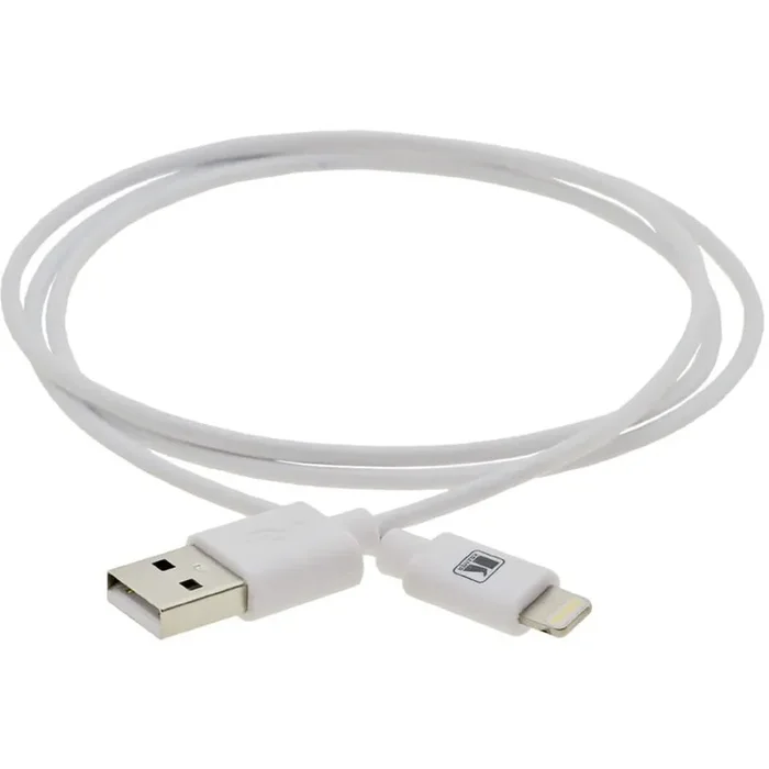 Kramer Apple USB Sync & Charging Cable with Lightning Connector – White – 3 ft