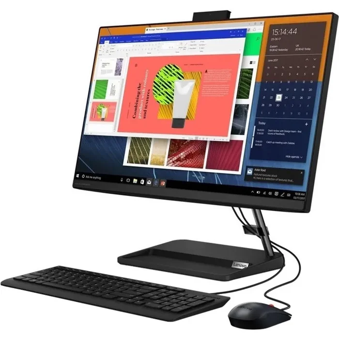 Lenovo IdeaCentre 3 24ALC6 F0G100SHUS All-in-One Computer – AMD Ryzen 5 7530U Hexa-core