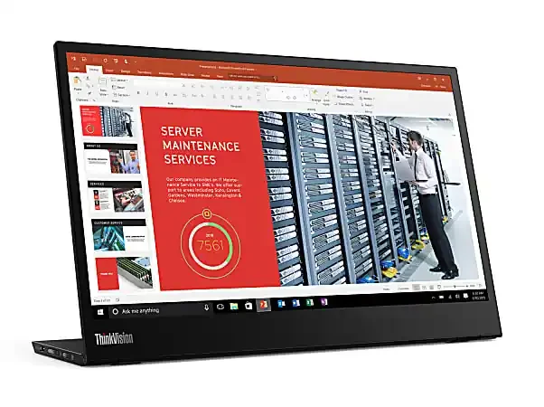 Lenovo™ ThinkVision M14 14″ FHD IPS USB-C Portable Monitor, 6JZ113