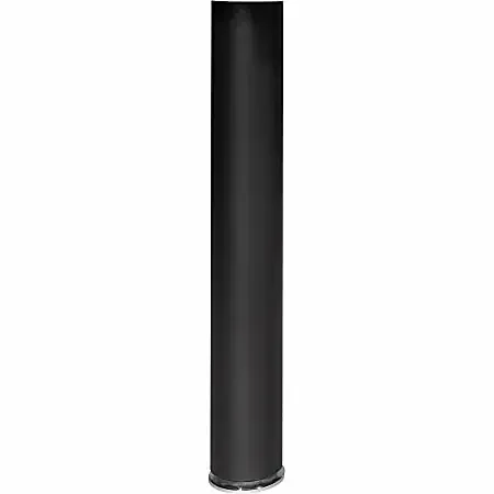 Lorell Essentials Peninsula Post Box 2/2, x 5.88″W x 5.88″D x 28″H x 3.50″ Diameter, Black