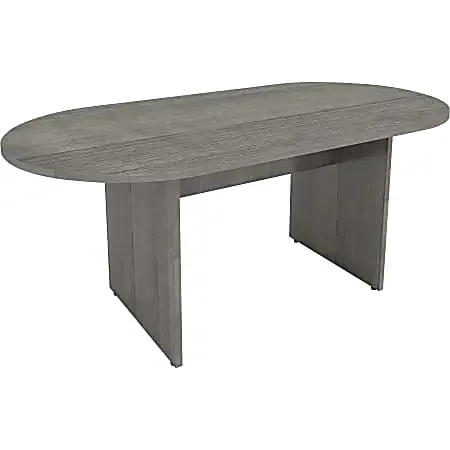 Lorell® Essentials Conference Table, 29-1/2″H x 72″W x 36″D, Weathered Charcoal