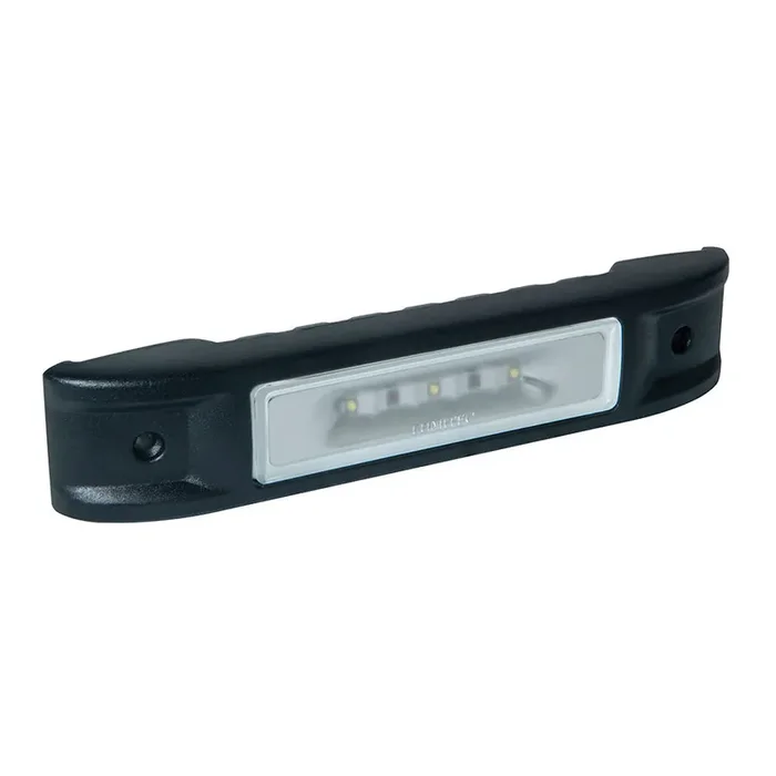 Lumitec Ibiza LED Engine Room Light – Non-Dimming White – Black Finish