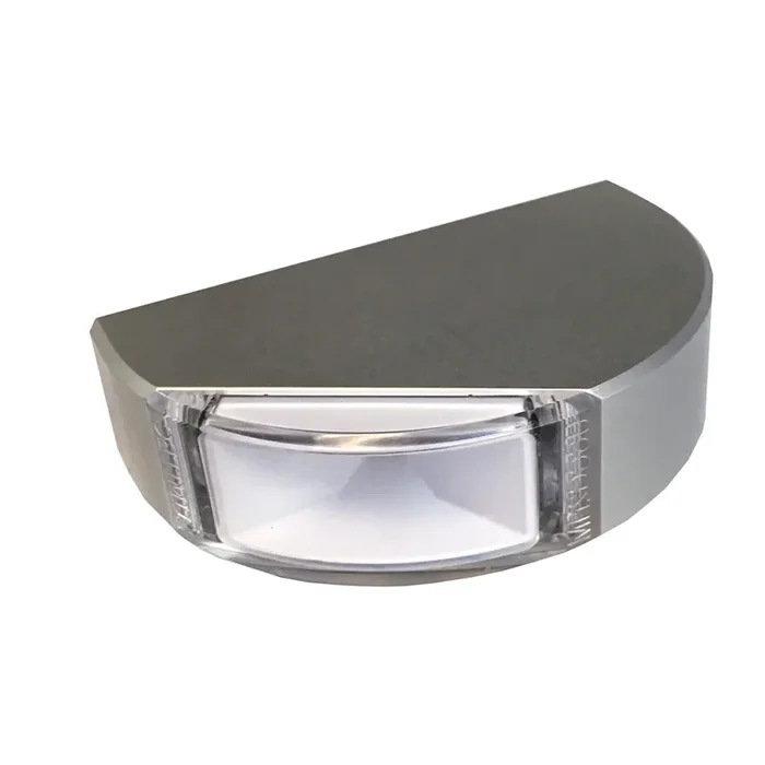 Lumitec Surface Mount Navigation Light – Classic Aluminum – Starboard Green