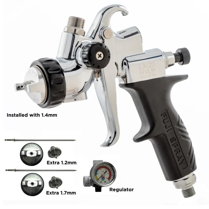 LX-20 Gravity – 1.4 mm – No Cup + Kit 6265G-LX-N-14K