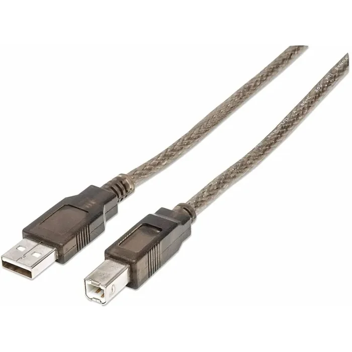 Manhattan Hi-Speed A Male/B Male USB Active Cable, 36‘ – Provides a single,