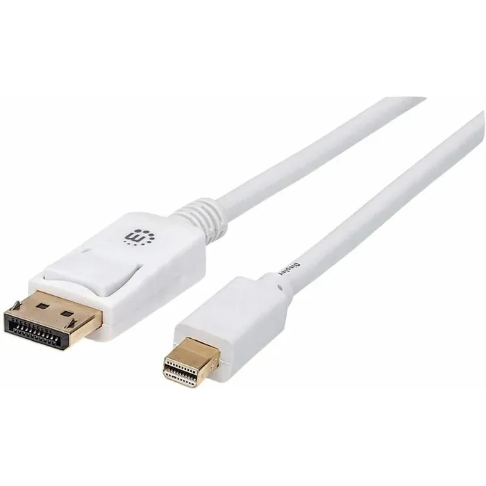 Manhattan Mini DisplayPort Monitor Cable – 6.60 ft DisplayPort/Mini DisplayPort A/V Cable