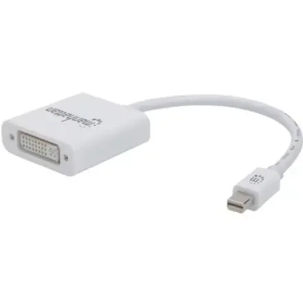 Manhattan Passive Mini DisplayPort to DVI-I Adapter
