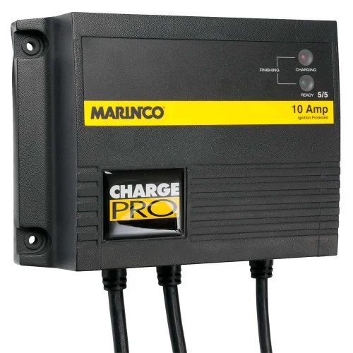 Marinco 10A On-Board Battery Charger – 12/24V – 2 Banks [28210]