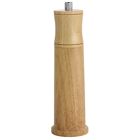 Martha Stewart Radner Wood Salt Grinder, Brown