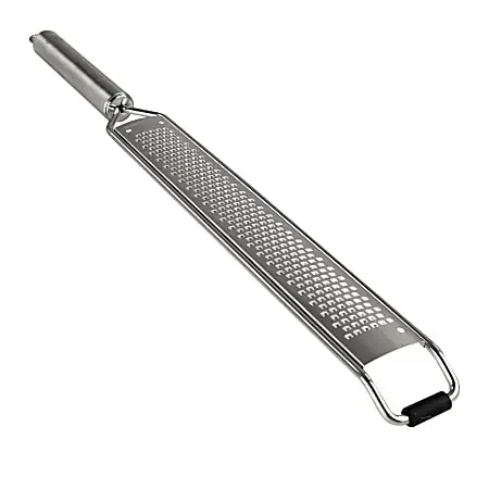 Martha Stewart Stainless Steel Long Grater, Silver