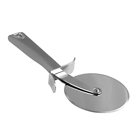 Martha Stewart Stainless Steel Pizza Cutter, Gray