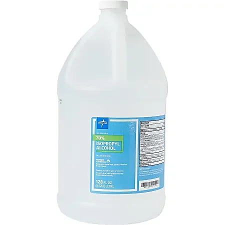 Medline 70% Isopropyl Rubbing Alcohol, 1 Gallon