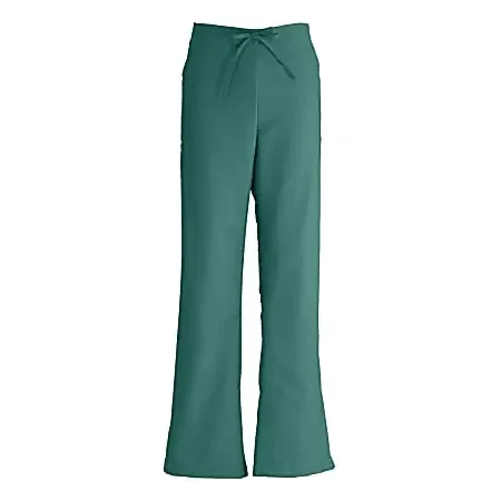 Medline ComfortEase™ Ladies‘ Modern-Fit Cargo Scrub Pants, 2X, Evergreen