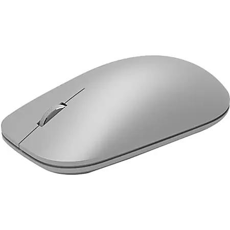 Microsoft Surface Mouse – BlueTrack – Wireless – Bluetooth – Gray – Scroll Wheel – Symmetrical – 1
