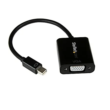 Mini DisplayPort 1.2 to VGA Adapter Converter – Mini DP to VGA – 1920×1200 – 7.10″ Mini DisplayPort/VGA Video Cable – MDP2VGA2