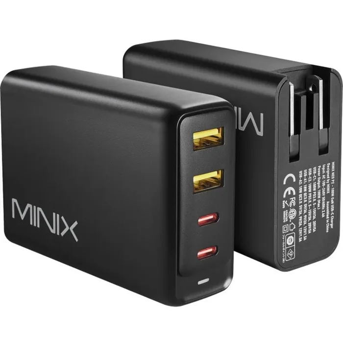 MINIX Neo P2 100w Turbo 4 Port Gan Wall Charger