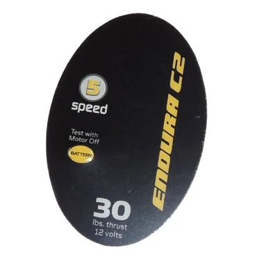 Minn Kota Trolling Motor Part – DECAL-COVER, ENDURA C2 30 w/ B Mtr – 2065720