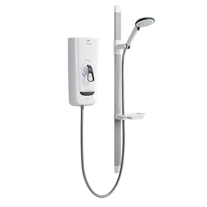 Mira Advance Flex 9.8Kw Electric Shower – White/Chrome – 1.1785.004
