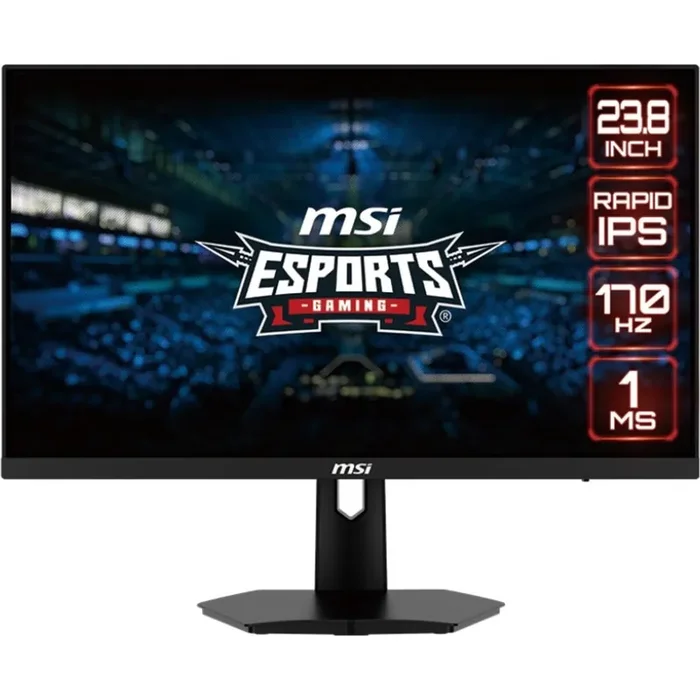 MSI G244F 24 Class Full HD Gaming LCD Monitor – 16 9 – Black – 23.8 Viewable – Rapid IPS –