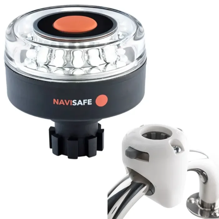 Navisafe Navilight 360° 2NM w/Navibolt Base & Rail Mount – White