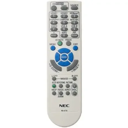 NEC Display Replacement Remote – For Projector