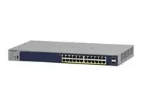 Netgear ProSafe GS728TPP Ethernet Switch – 24 Ports – Manageable – Gigabit Ethernet –