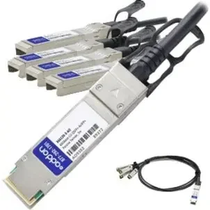 Netpatibles QSFP+/SFP+ Network Cable X66120-3-NP