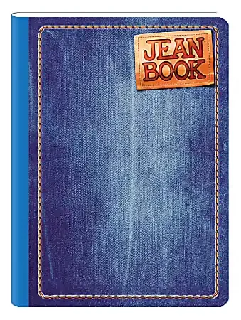 Norma Kiut Composition Notebook, 9-3/4″ x 7-1/2″, College Ruled, 200 Pages, Jean Book