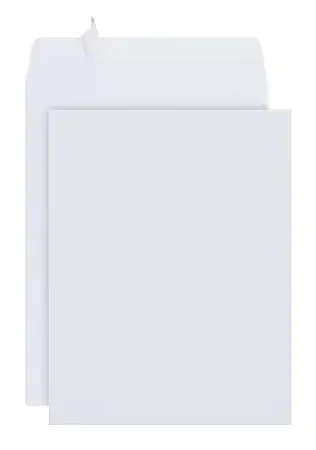 Office Depot® Brand 10″ x 13″ Catalog Envelopes, Clean Seal, 30% Recycled, White, Box Of 125