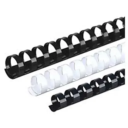 Office Depot® Brand 5/16″ Binding Combs, 40-Sheet Capacity, Black, Pack Of 25