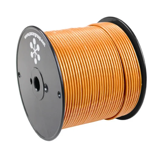 Pacer Orange 16 AWG Primary Wire – 500 [WUL16OR-500]