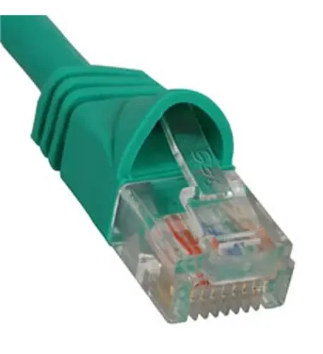PATCH CORD- CAT 5e- MOLDED BOOT- 7‘ GN ICC-ICPCSJ07GN