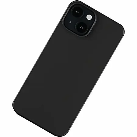 PEEL The Super Thin Magnetic iPhone 15 Case – For Apple iPhone 15 Smartphone – Black – Matte – Ding Resistant, Scratch Resistant