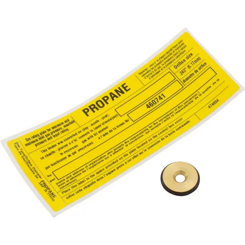 Pentair Mastertemp Burner System Ng To Propane Conversion Kit Model 250 (Incl. Item Nos. 3 And 4) | 460741