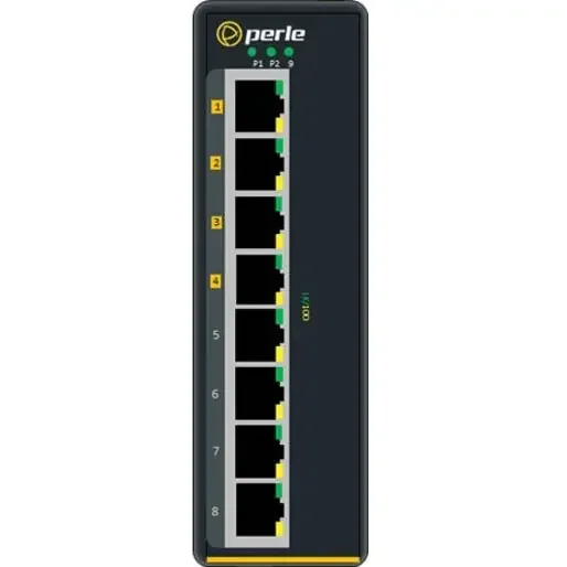 Perle IDS-108FPP-DS1SC20U – Industrial Ethernet Switch with Power Over Ethernet