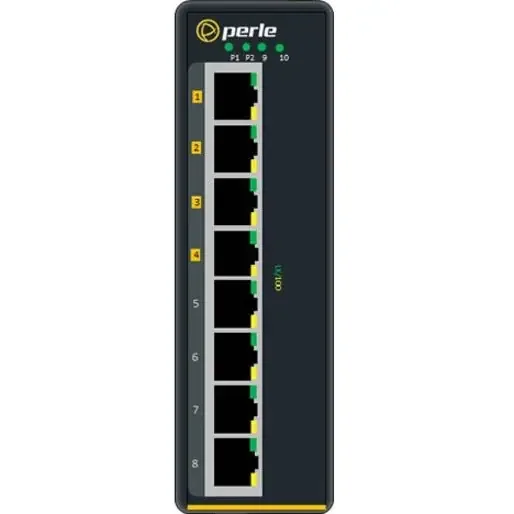 Perle IDS-108FPP-DS2SC40-XT – Industrial Ethernet Switch with Power Over Ethernet