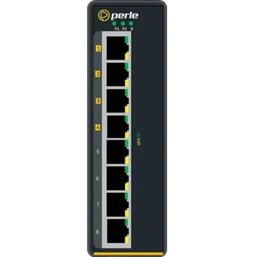 Perle IDS-108FPP-DS2ST20 – Industrial Ethernet Switch with Power Over Ethernet