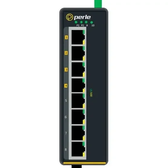 Perle IDS-108FPP-S2ST120 – Industrial Ethernet Switch with Power Over Ethernet