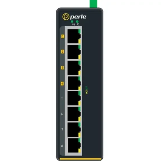 Perle IDS-108FPP-XT – Industrial Ethernet Switch with Power Over Ethernet