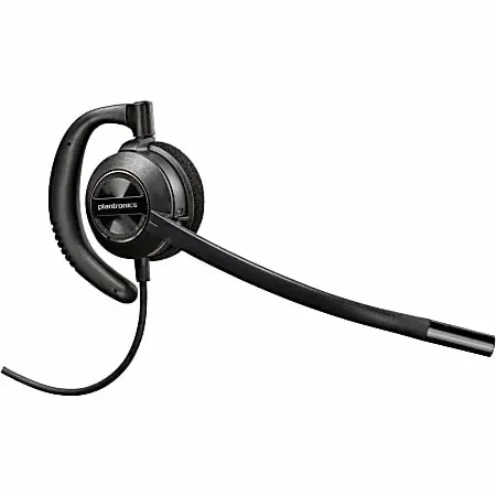 Poly EncorePro HW530D Headset – Mono – Quick Disconnect, USB – Wired – Over-the-ear – Monaural – Ea – 783P4AA