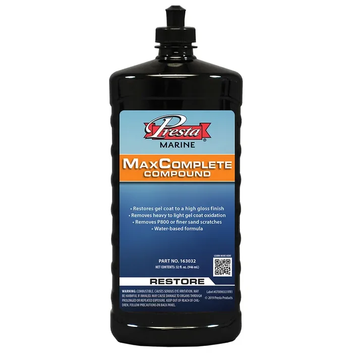 Presta MaxComplete Compound – 32oz