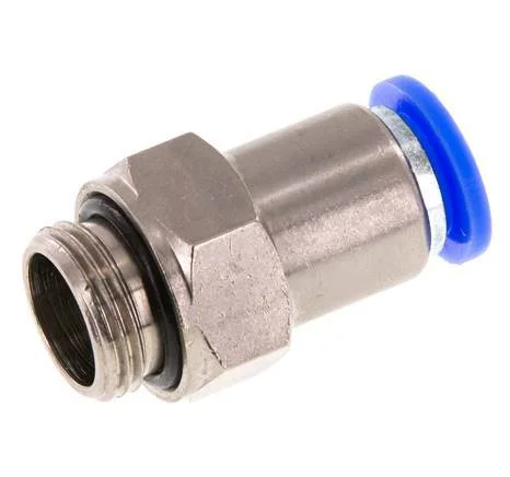 Push-In Fitting 10mm & G3/8” Male Auto Shut-Off Brass/PBT 0-10bar (0-145psi)