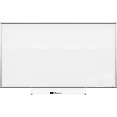Quartet® Silhouette Total Unframed Melamine Dry-Erase Whiteboard, 48″ x 85″, White