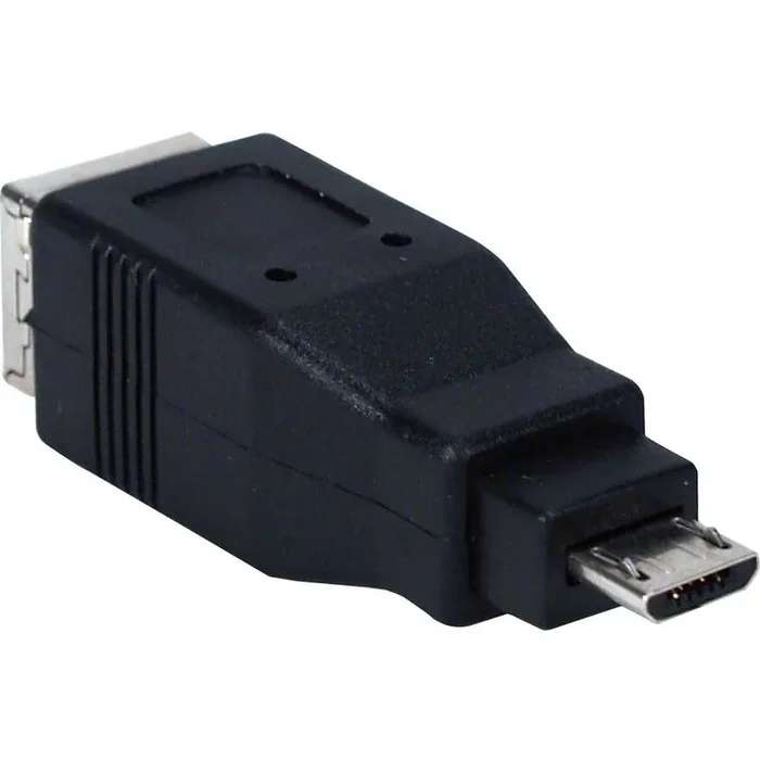 Qvs Usb High-Speed Otg Micro-B Male To Usb B Female Adaptor