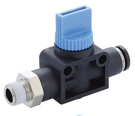 R3/8″ – 5/16″ 3/2-Way Shut-Off Hand Valve