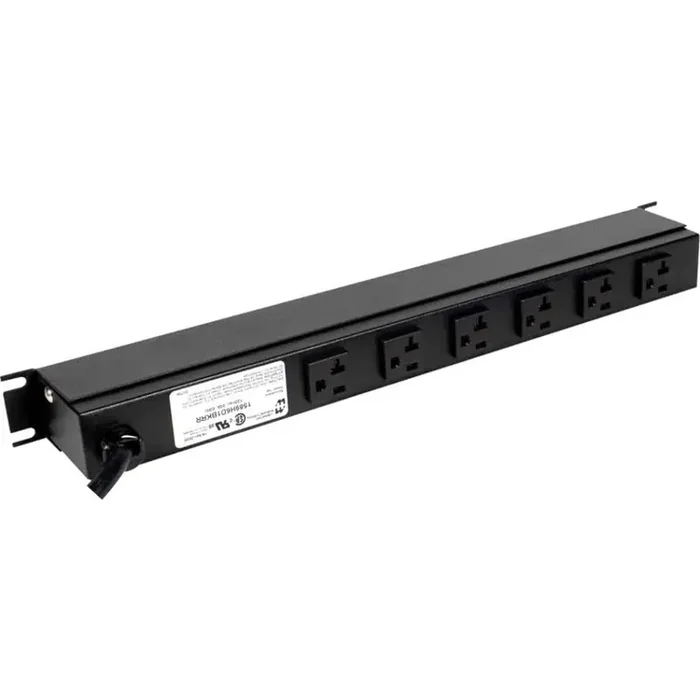 Rack Solutions 20A Horizontal Rackmount Power Strip