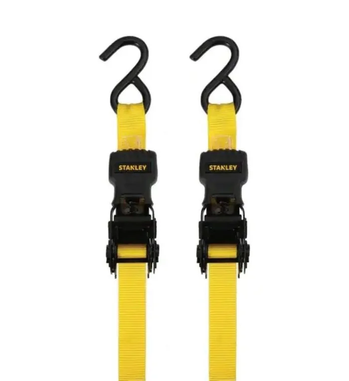 Ratchet Straps 1in X 12′ 1500lbs 2pk S10002-12