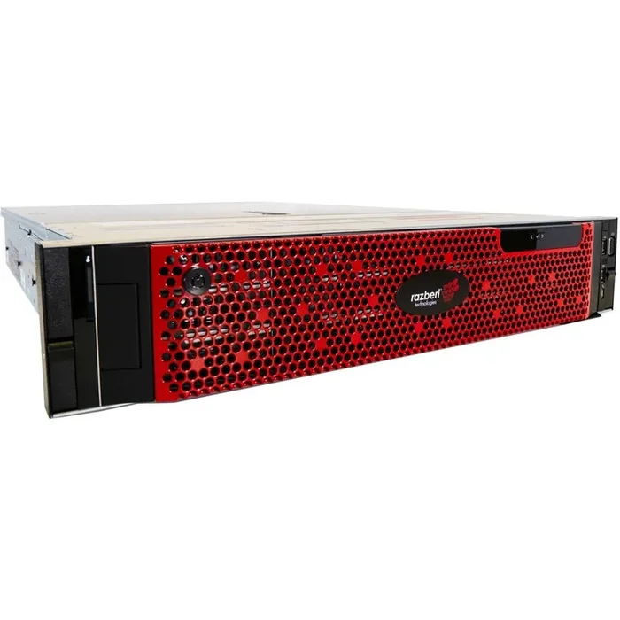 Razberi Enterprise 2U 14-Bay Rackmount Video Recording Server – 192 TB HDD V144210162T162S800S