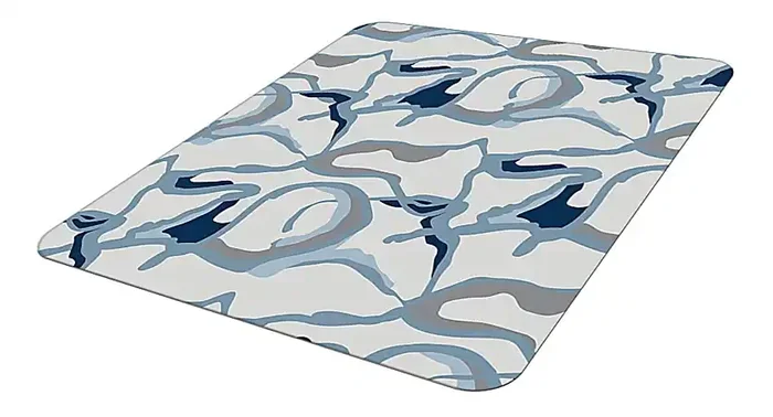 Realspace® Decorative Chair Mat, 35″ x 40″, Tranquil