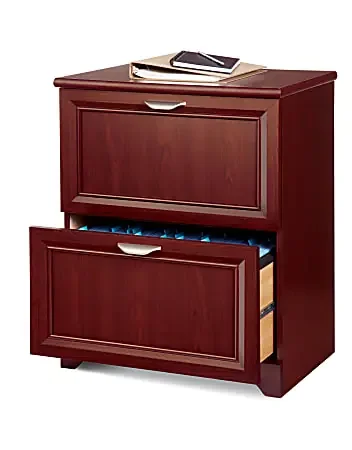 Realspace® Magellan 23-1/2″W x 16-9/16″D Lateral 2-Drawer File Cabinet, Classic Cherry